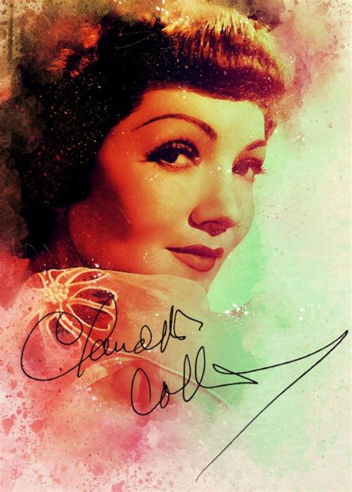 Claudette Colbert Poster