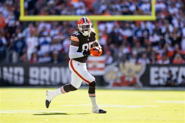 Cleveland Browns David Njoku I’ll let everything handle itself in the