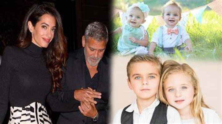 Clooney Kids Clooney The actor, 59, was recently