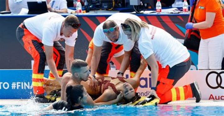 Coach saves US artistic swimmer Alvarez from drowning Sports News