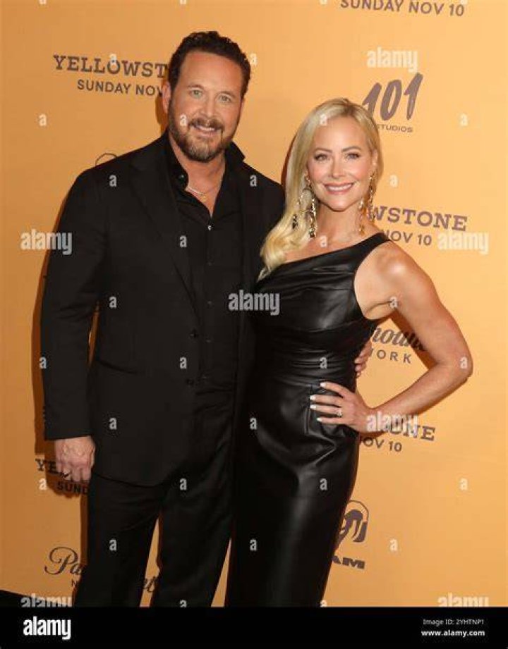 Cole Hauser with his wife Cynthia Daniel
