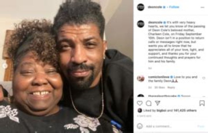 Comedian Deon Cole Mourning the Loss of His Mother
