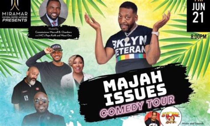 Comedian Majah Hype at Miramar Cultural Center June 29 Miami New Times
