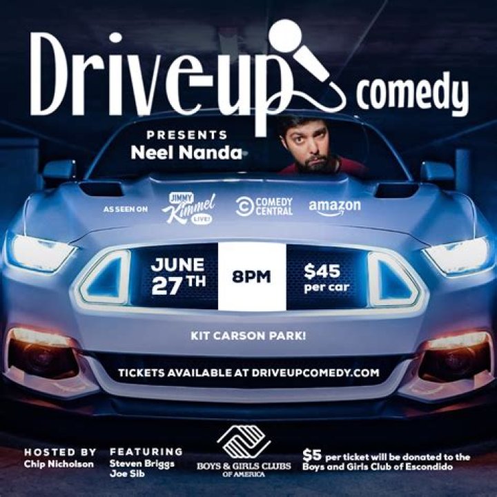 Comedian Neel Nanda to perform at DriveUp Comedy show in Escondido
