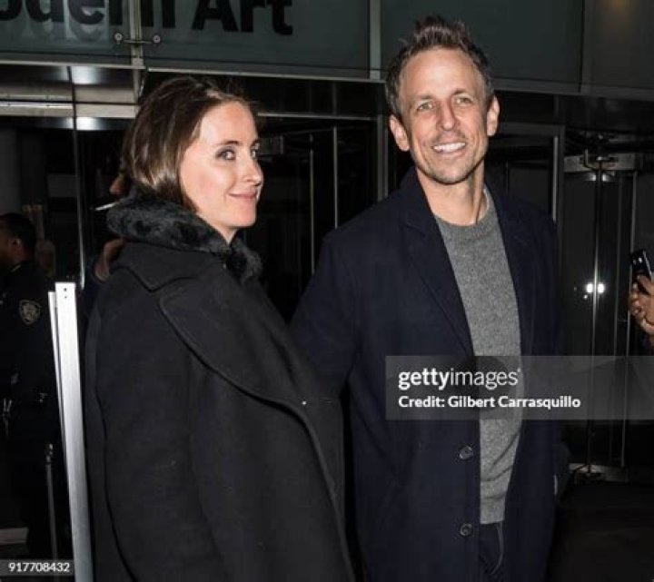 Comedian Seth Meyers and wife Alexi Ashe baby boy, yet to