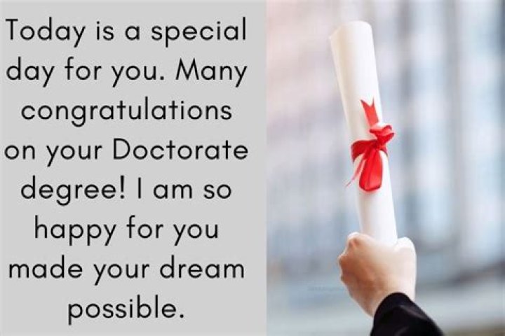 Congratulation Wishes For Doctorate Best Congratulation Messages