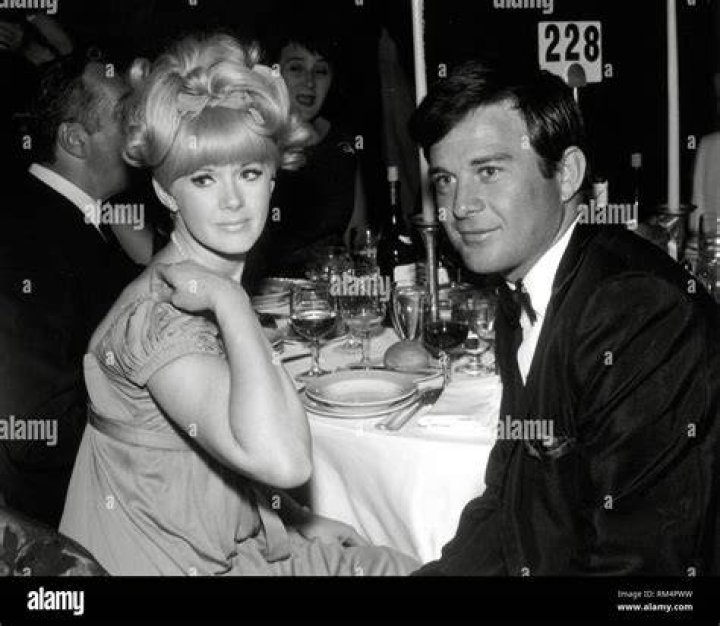 Connie Stevens with her first husband, James Stacey, circa (1964) File