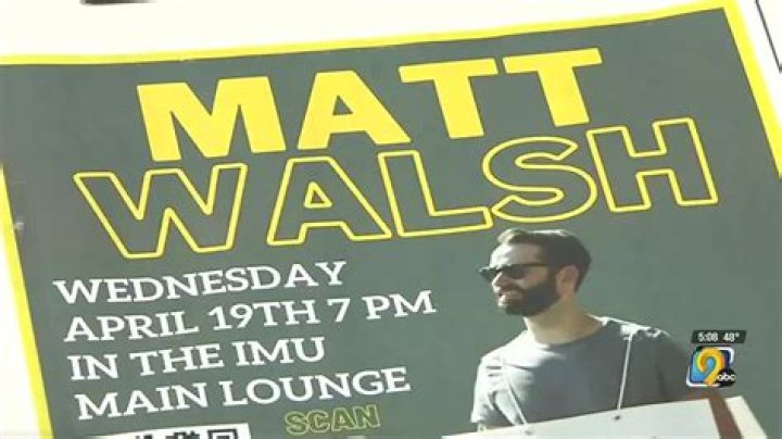 Conservative commentator Matt Walsh to speak at UWMadison about views