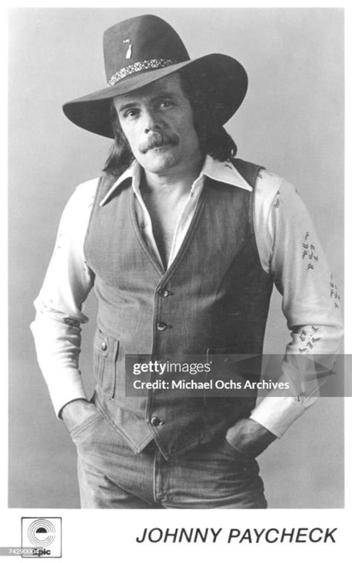 Country singer Johnny PayCheck