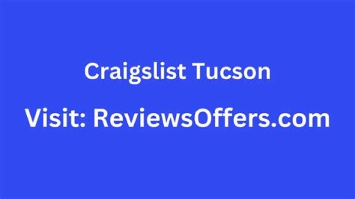 Craigslist Tucson Tucson