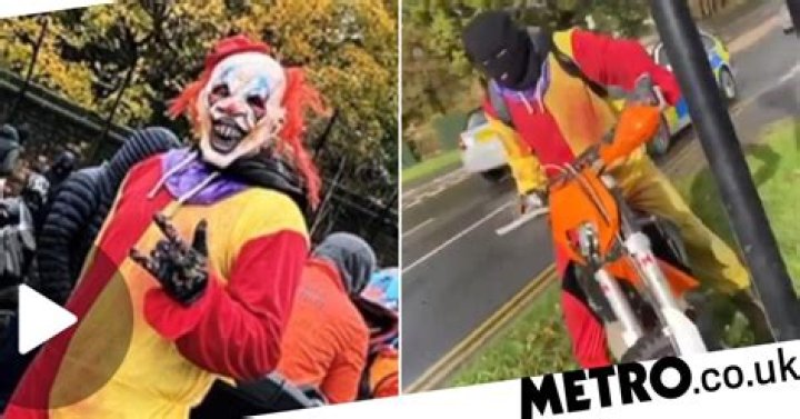 Creepy clown hunted after Halloween hit and run Metro News