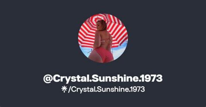 Crystal Sunshine Nude OnlyFans Leak Picture S7fqiUa4kc