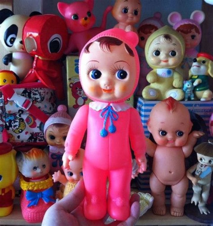 Cute vintage Pinky Baby Doll / made in Japan Etsy