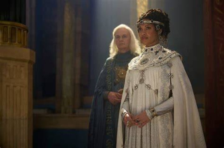 Cynthia Addai-Robinson as Emily West in Texas Rising Cynthia Addai-Robinson as Emily West in Texas Rising