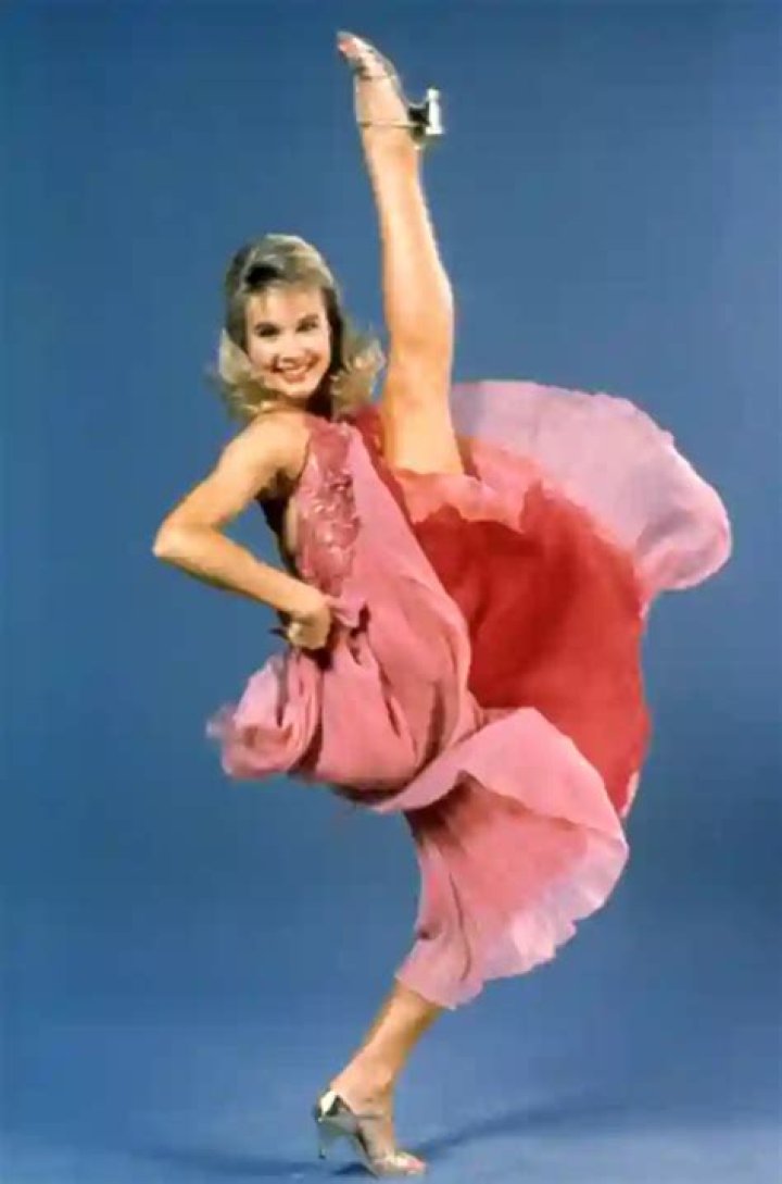 Cynthia Rhodes actress from Dirty Dancing and Stayin Alive. She is 50