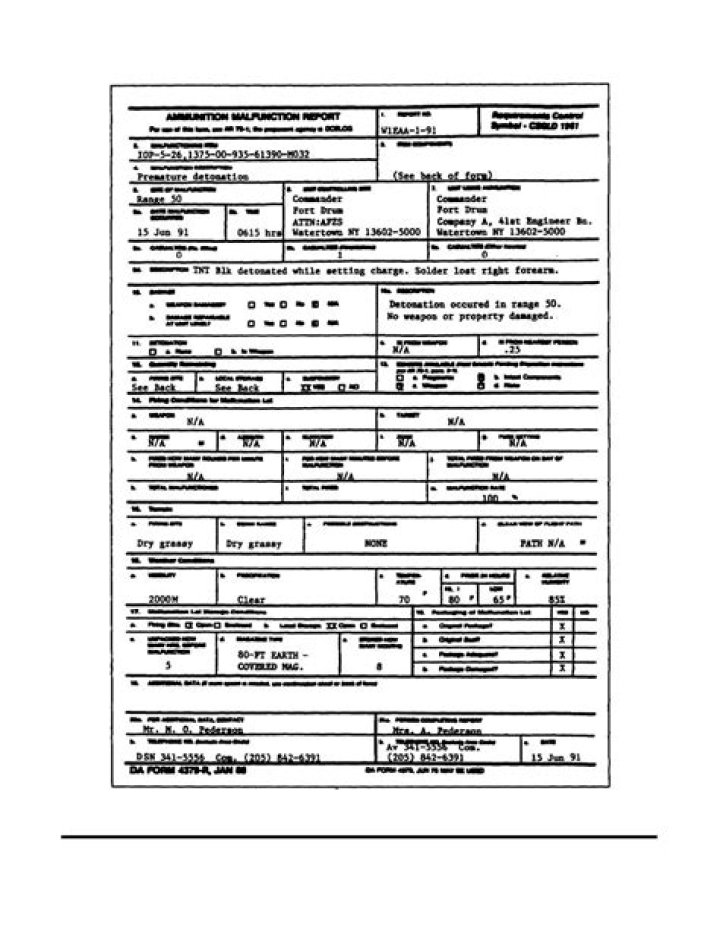 Da Form 20 Printable Form, Templates and Letter
