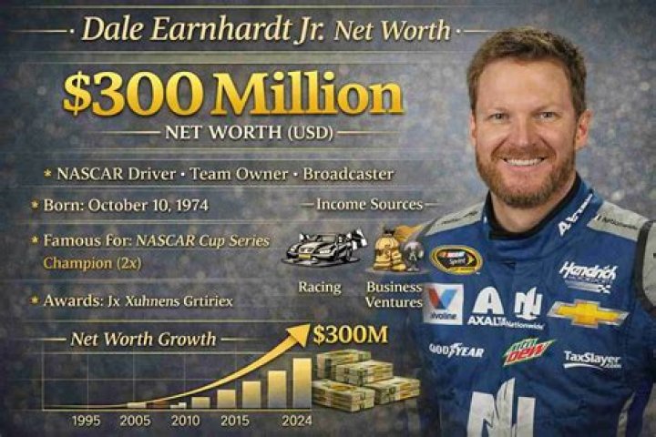 Dale Earnhardt Jr.’s Net Worth 5 Fast Facts