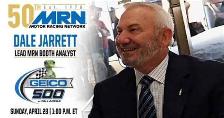Dale Jarrett to join MRN for 50th Talladega spring broa...
