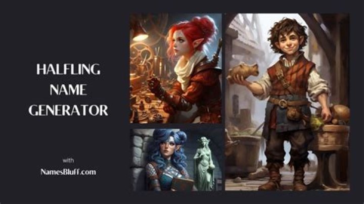 D&D Halfling Name Generator &bull; Dungeons & Dragons &bull; Roll4 Network