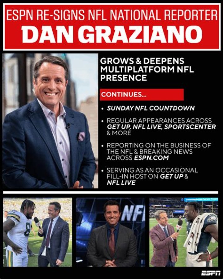 Dan Graziano ESPN Press Room U.S.