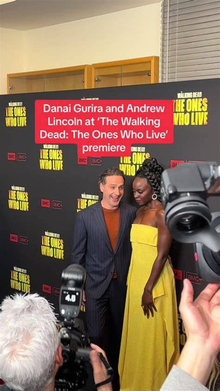 Danai Gurira & Andrew Lincoln Surprise Fans & CoStars at 'The Walking