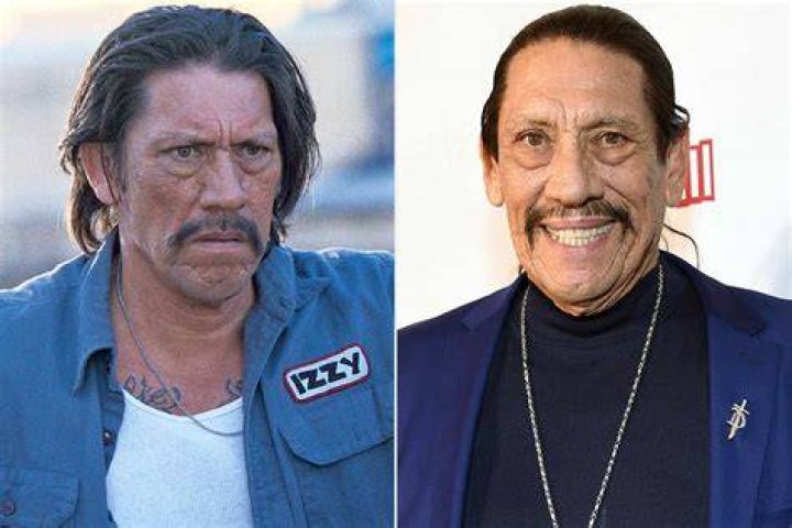 Danny Trejo alongside cast members of Blood in, Blood Out, 1993. r