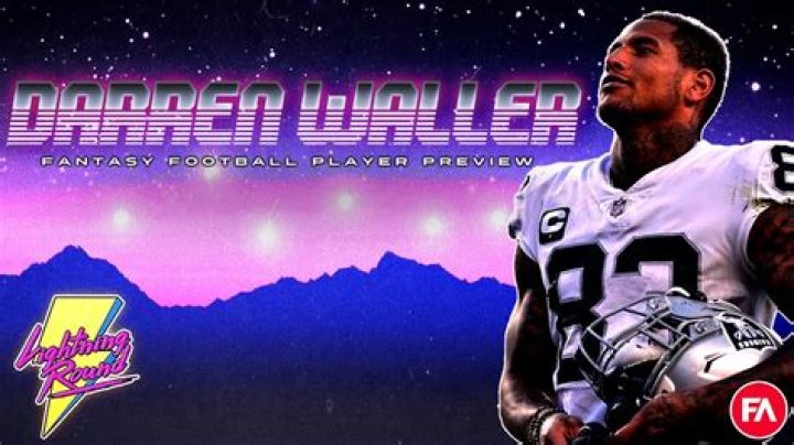 Darren Waller fantasy football start/sit advice What to do with the