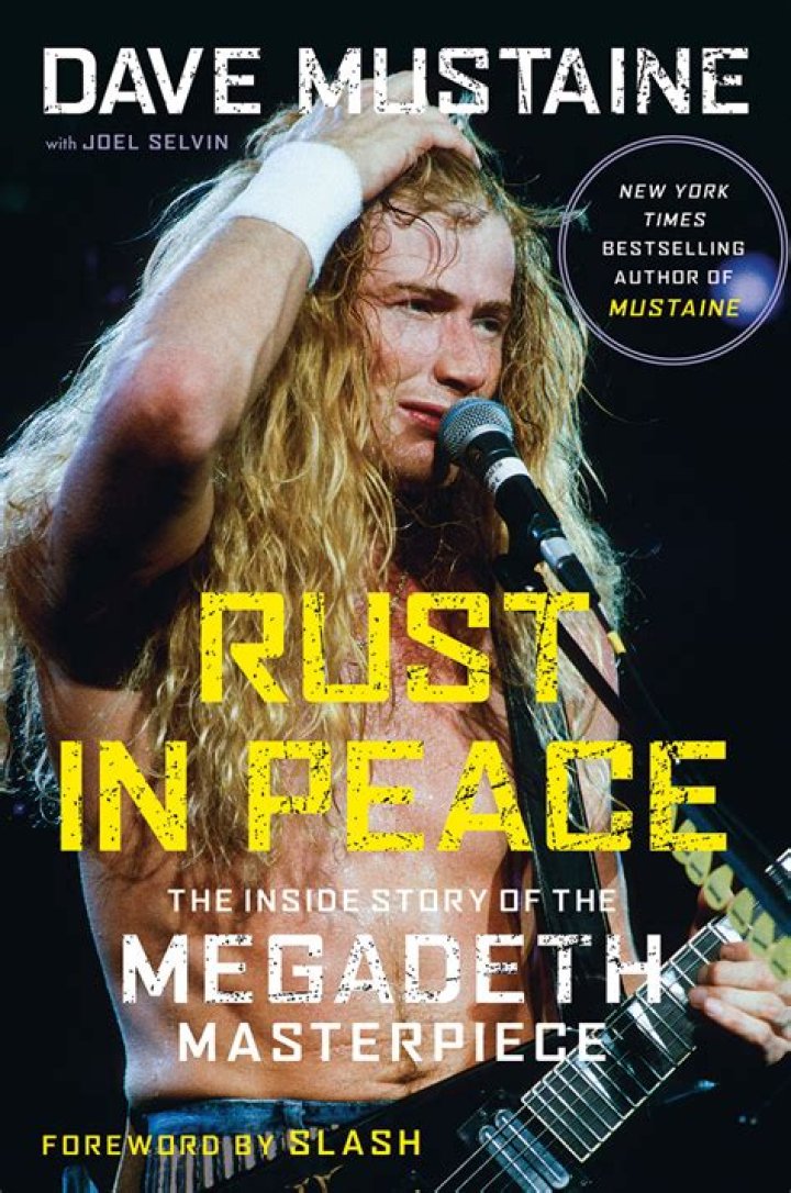 Dave Mustaine announces autobiography centred around the creation of