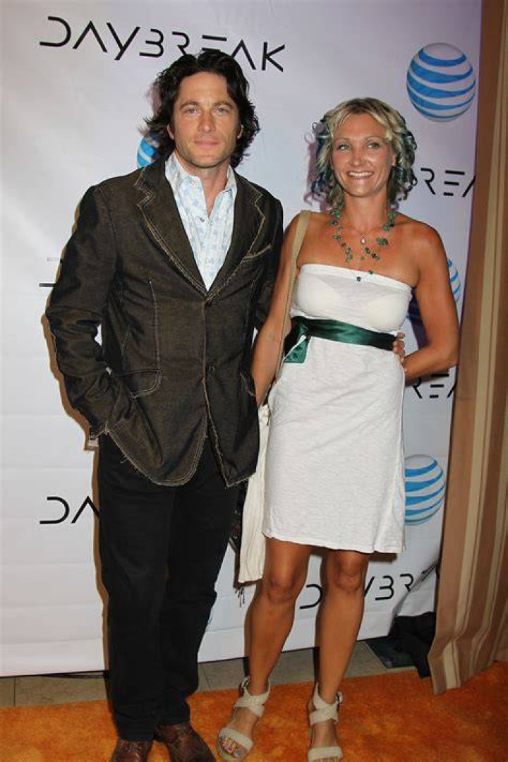 David Conrad and guest at the premiere of the Web series DAYBREAK