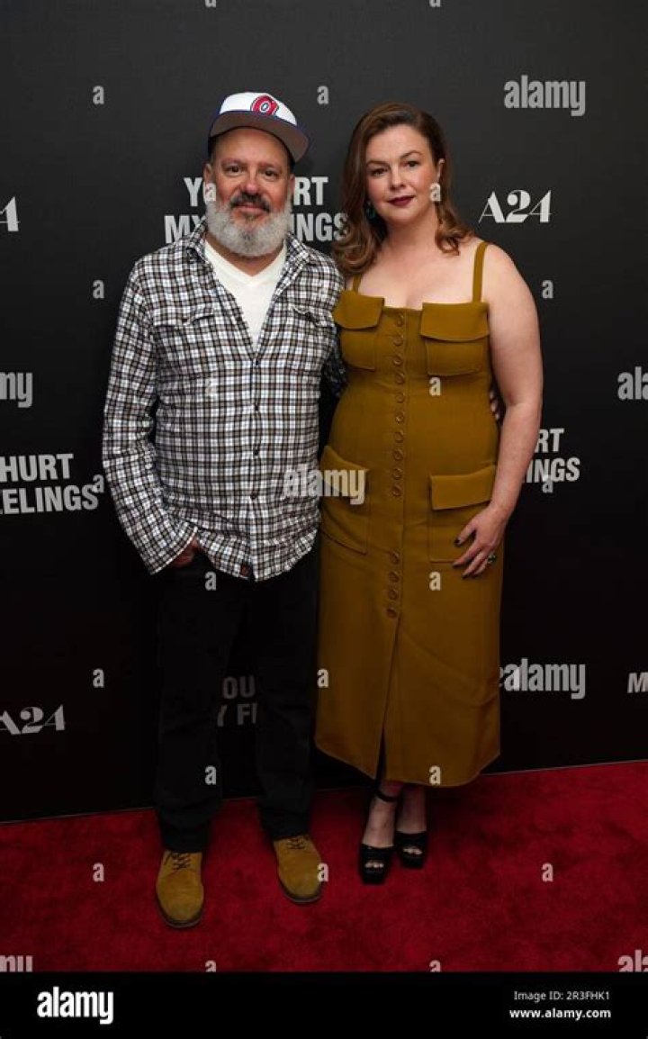 David Cross and his wife Amber Tamblyn YouTube