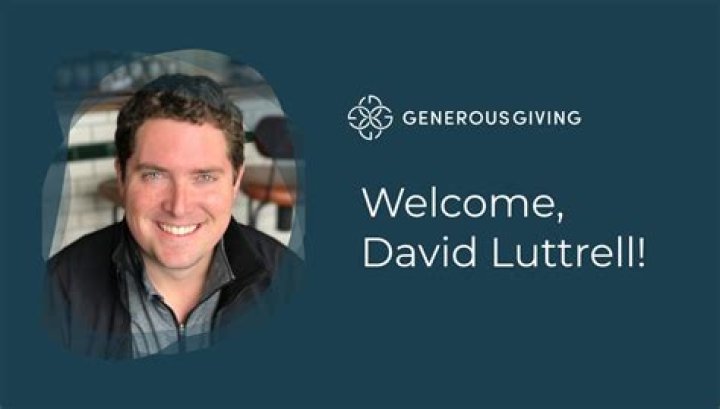 David Luttrell &mdash; Generous Giving