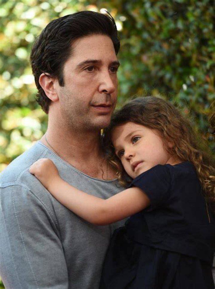 David Schwimmer Shows Off His Adorable Daughter, Cleo, in a Rare Red