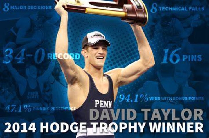 David Taylor wins 2014 Dan Hodge Trophy WIN Magazine Wrestling News