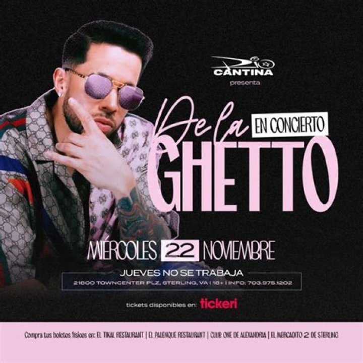 De La Ghetto Tickets, 2023 Concert Tour Dates Ticketmaster CA