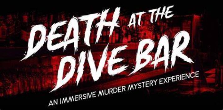 Death at the dive bar mystery game