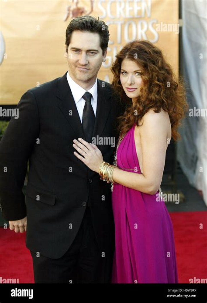 Debra Messing and husband, Daniel Zelman at the Screen Actors Guild