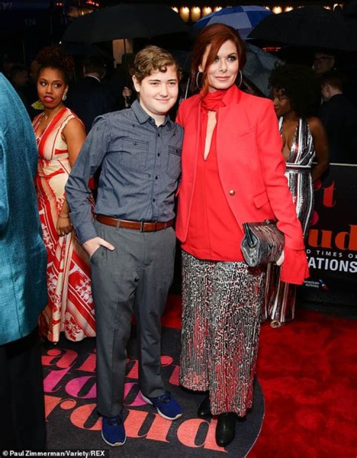 Debra Messing Reveals Her Son Roman, 14, Doesn't Think She's