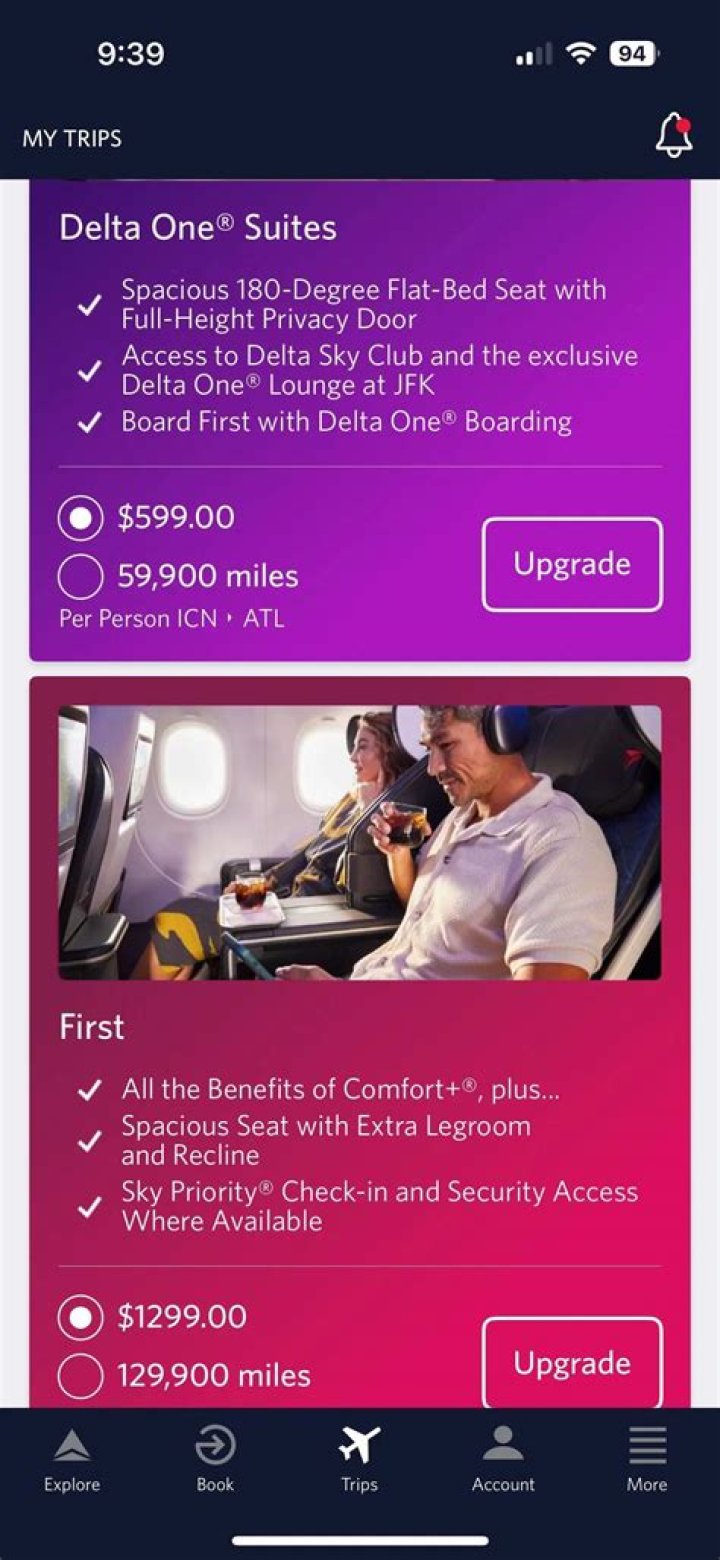 Delta Air Lines Upgrades Just Got Easier And More Affordable Cond&eacute;