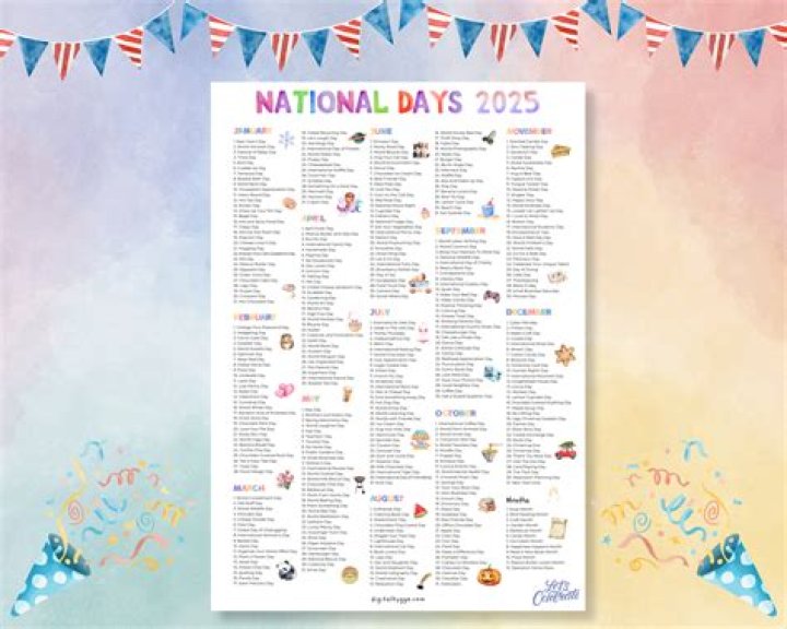 DemetriaMcKinney List Of National Days