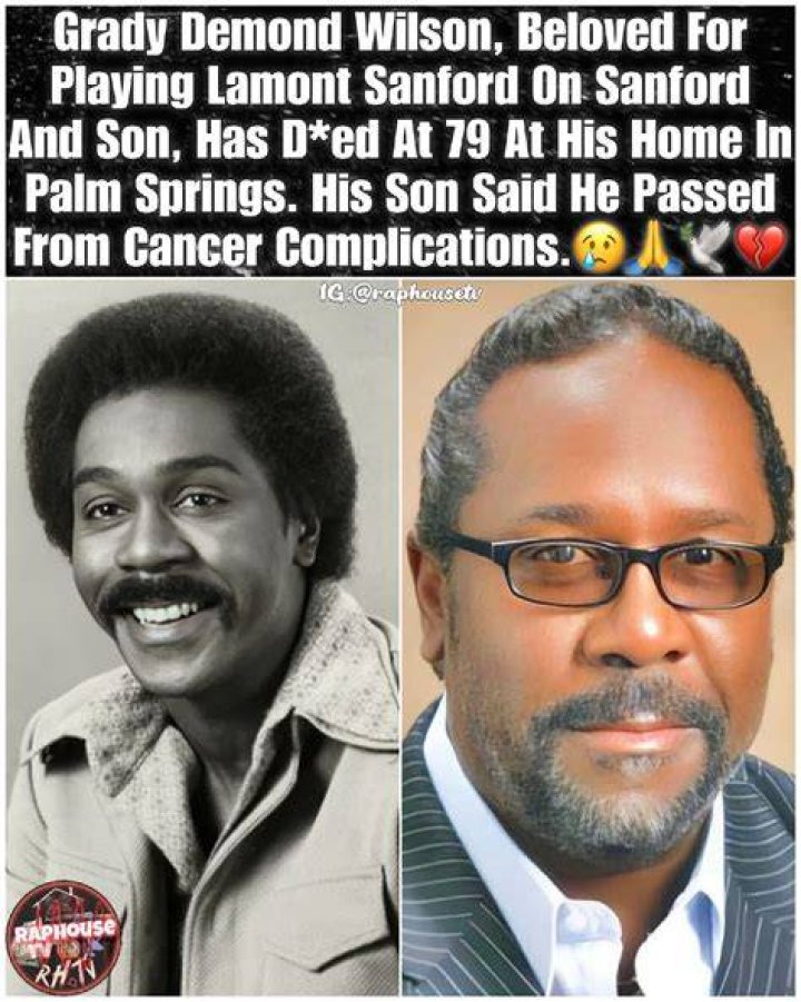 Demond Wilson (Lamont) and his wife former model Cicely Johnston, got