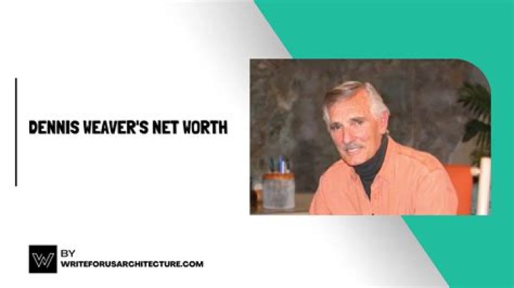 Dennis Weaver Net Worth How Much Is Dennis Weaver Worth?