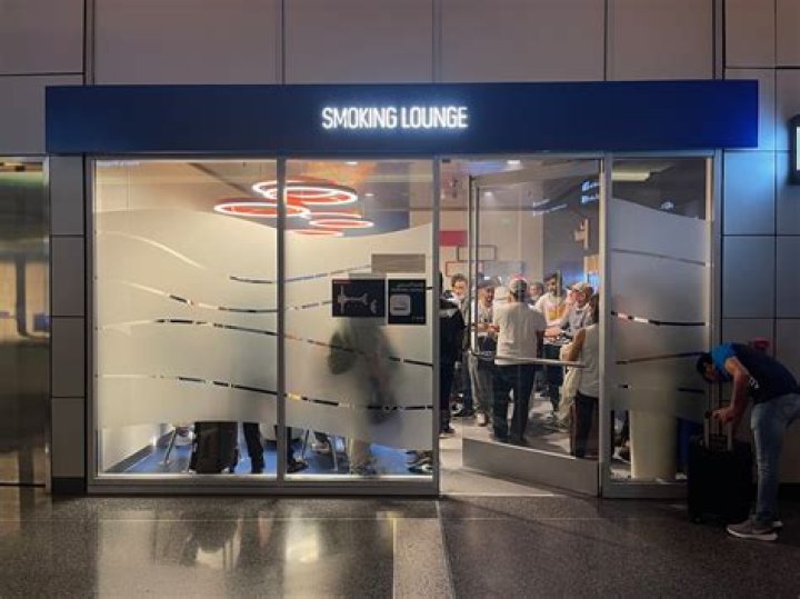 Designated smoking areas inside airports do little to protect others