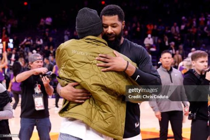 Devin Booker Hugs Mom Suns Devin Booker Learning To Embrace His