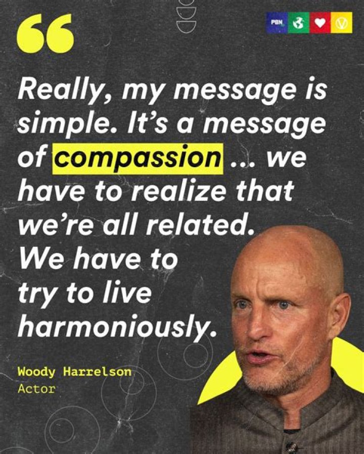 Did you know that Woody Harrelson had to temporarily transition to a