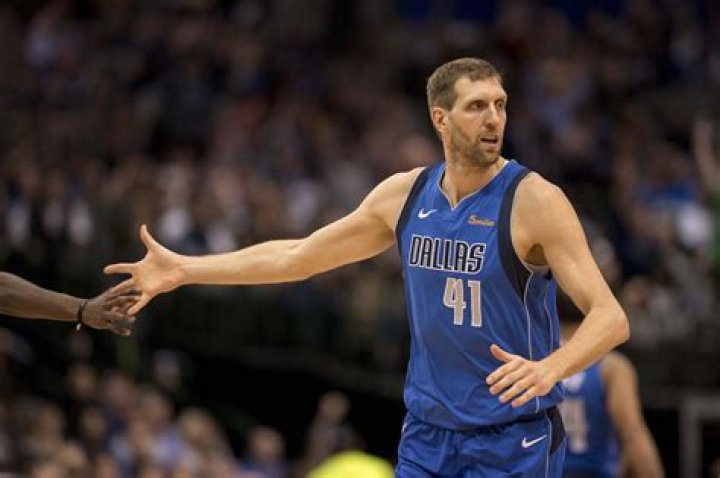 Dirk Nowitzki never said he was retiring but hes getting a farewell