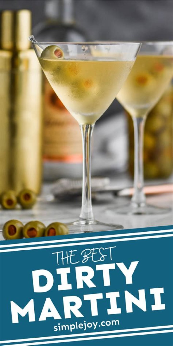 Dirty Martini Recipe Shake Drink Repeat