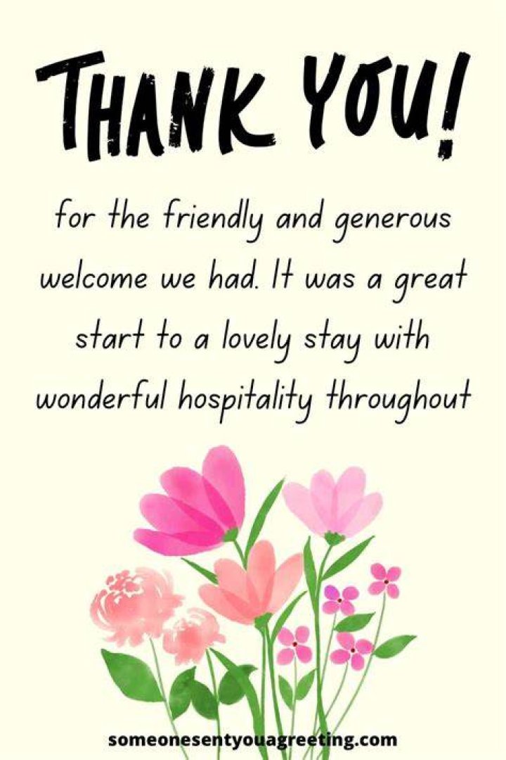 Discoveries And Insights On "Thanks For Having Us"