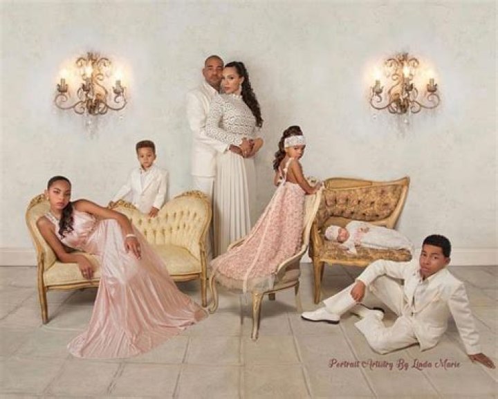 DJ Envy with his family Family photoshoot, Glam family photoshoot