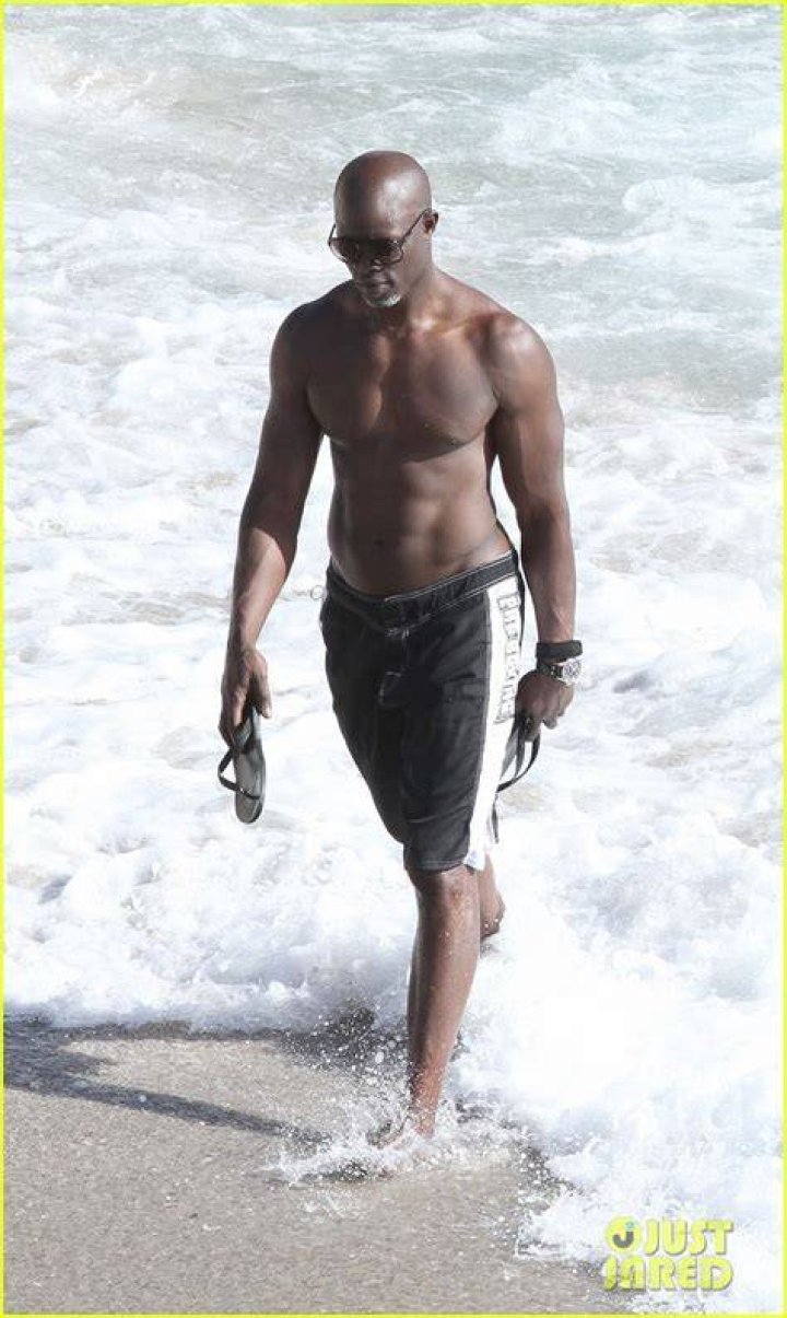 Djimon Hounsou Shirtless in St. Bart's Photo 2612219 Aoki Simmons