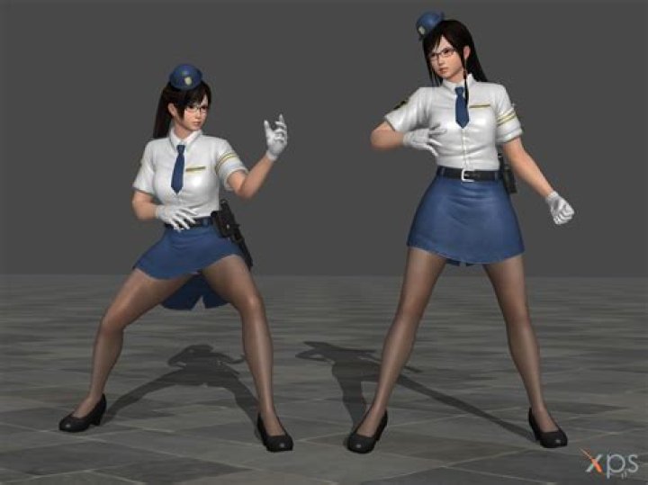 DOA5 Kokoro Costume 33 Police by rolance on DeviantArt